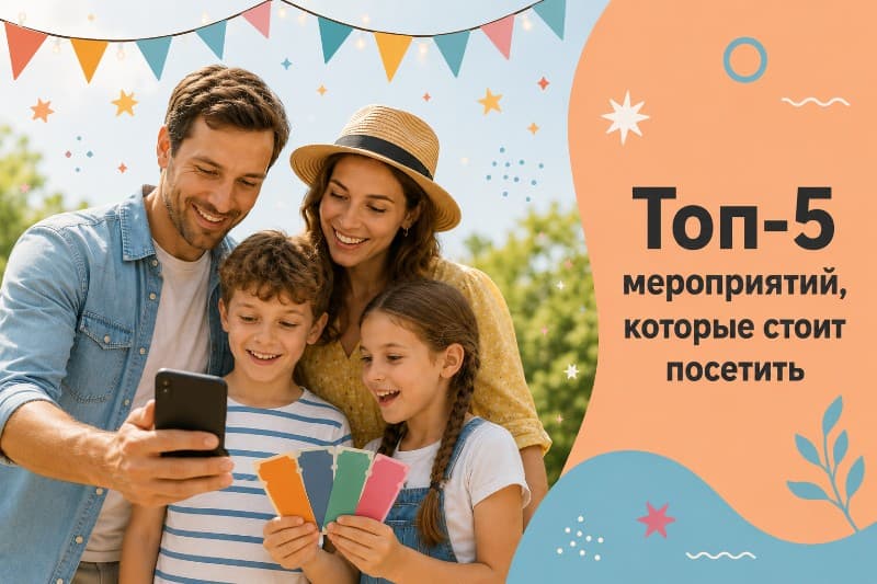 Топ-5 мероприятий, которые стоит посетить