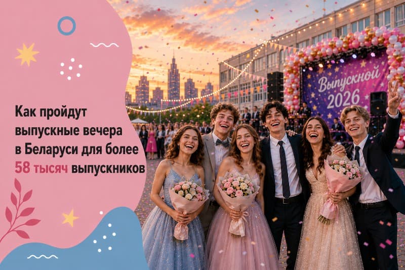 Как пройдут выпускные вечера в Беларуси для более 58 тысяч выпускников