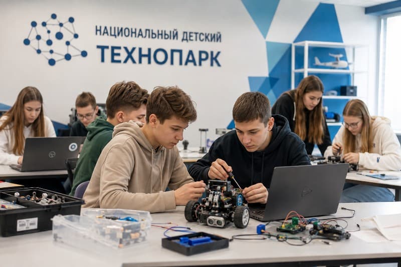 Как школьнику попасть в Национальный детский технопарк и что его там ждет