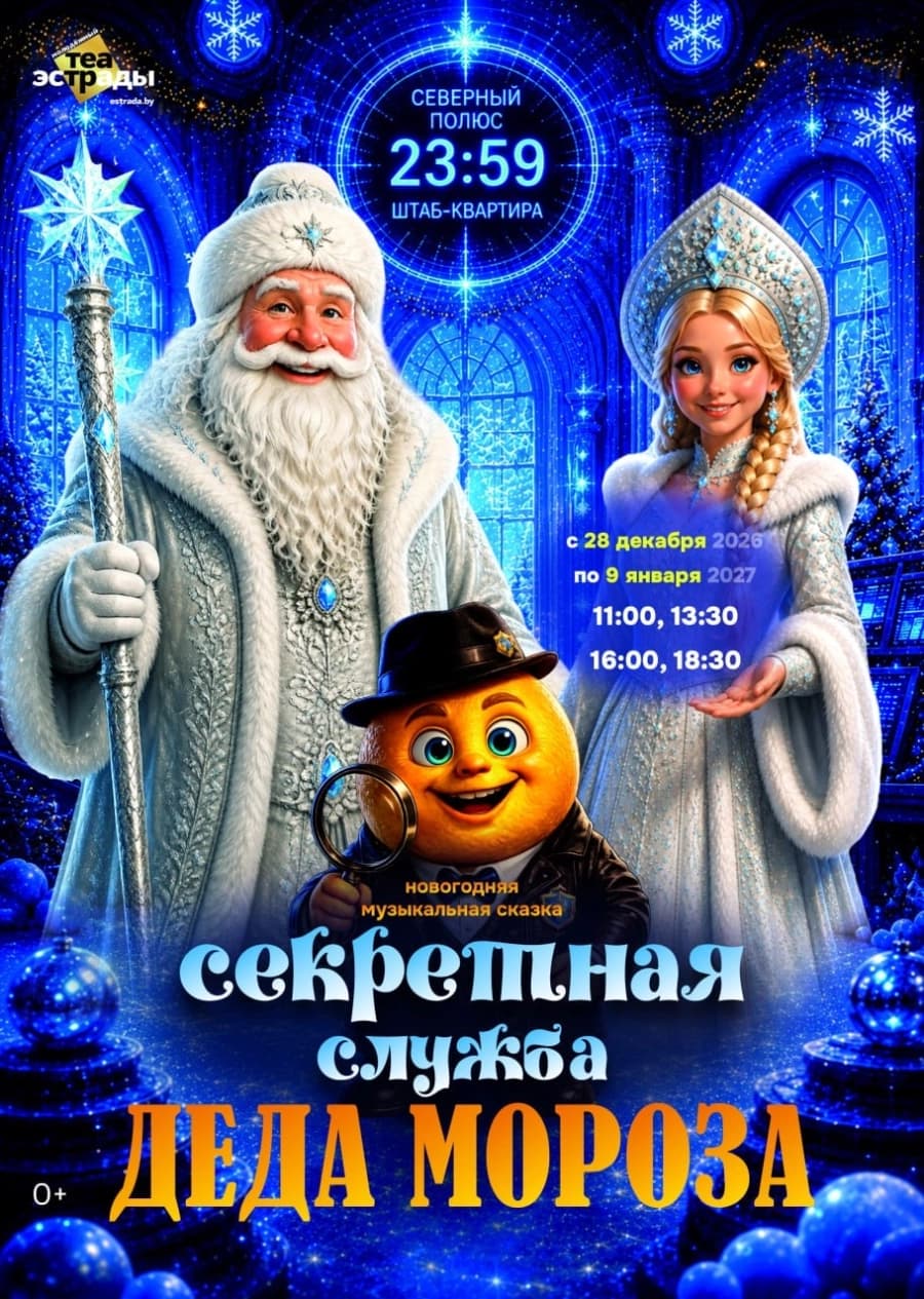 Новогодняя музыкальная сказка «Секретная служба Деда Мороза»