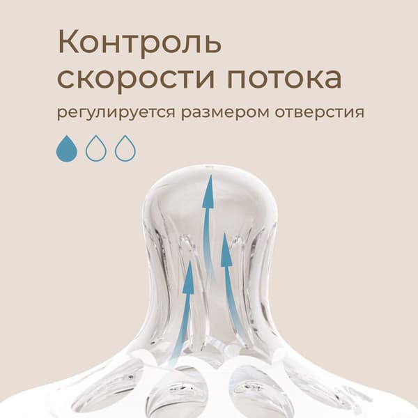 Набор сосок ROXY-KIDS Natural / RBTL-004-S 5
