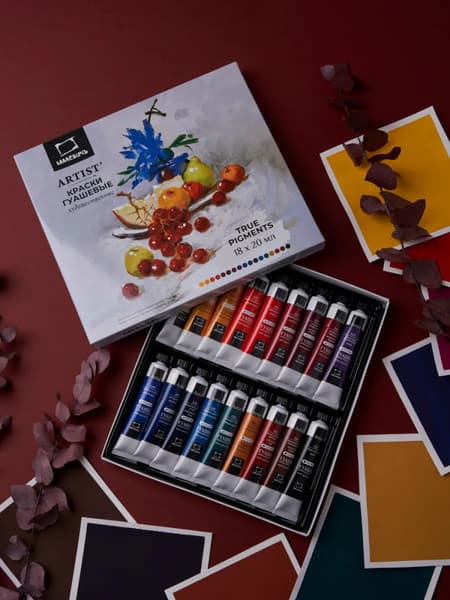 Гуашь Малевичъ True Pigments 620050 7