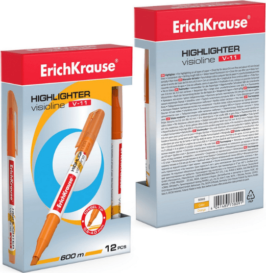 Текстовыделитель Erich Krause Visioline V-11 / 56908 3