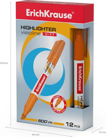 Текстовыделитель Erich Krause Visioline V-11 / 56908 5
