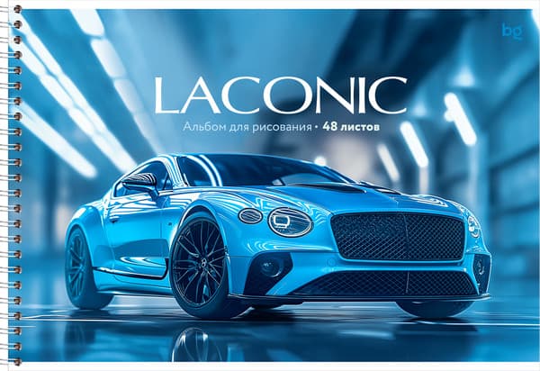 Альбом для рисования BG Laconic А4 / АР4гр48_вл 08650