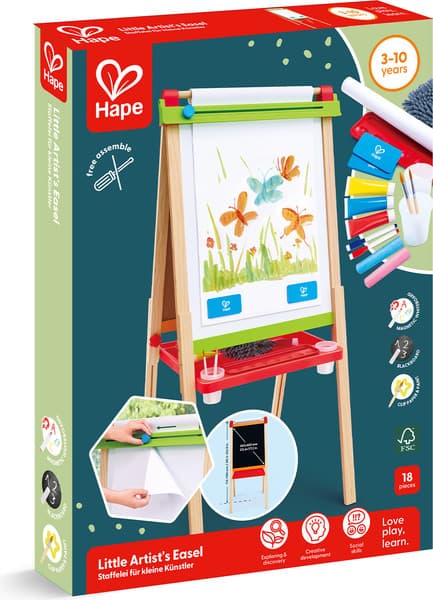 Мольберт детский Hape Маленький художник 2-в-1 / E2016_HP 3