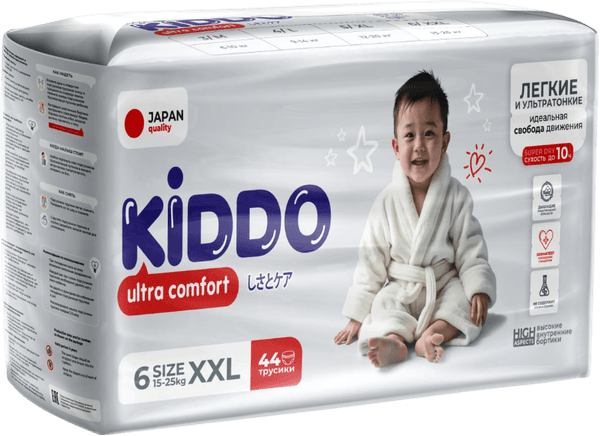 Подгузники-трусики детские MyKiddo Ultra Сomfort XXL 15-25кг