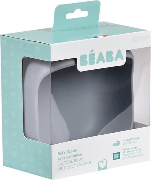Тарелка для кормления Beaba Silicone Suction Bowl Pebble 913611 4