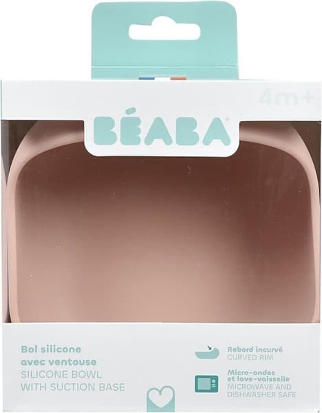 Тарелка для кормления Beaba Silicone Suction Bowl Cotton 913612 3
