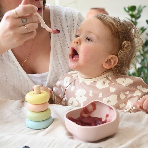 Тарелка для кормления Beaba Silicone Suction Bowl Cotton 913612 2