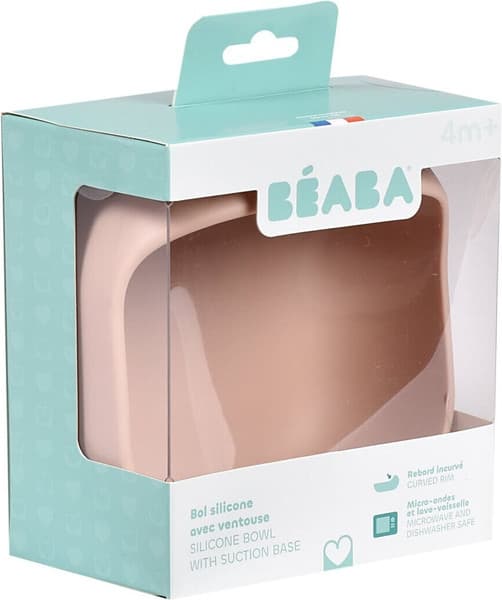 Тарелка для кормления Beaba Silicone Suction Bowl Cotton 913612 4
