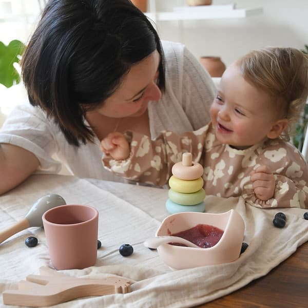 Тарелка для кормления Beaba Silicone Suction Bowl Cotton 913612 3