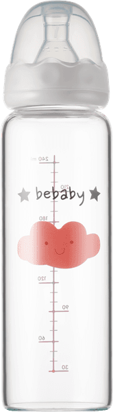 Бутылочка для кормления Be Baby Антиколиковая / R-05B/240