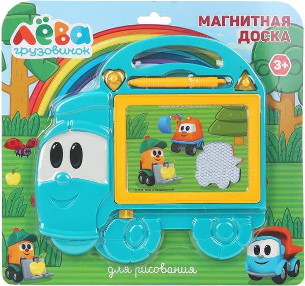Доска для рисования Играем вместе Грузовичок Лева / HS8006KMSGL 3