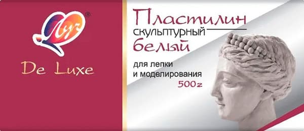 Пластилин скульптурный ЛУЧ 34С 2244-08