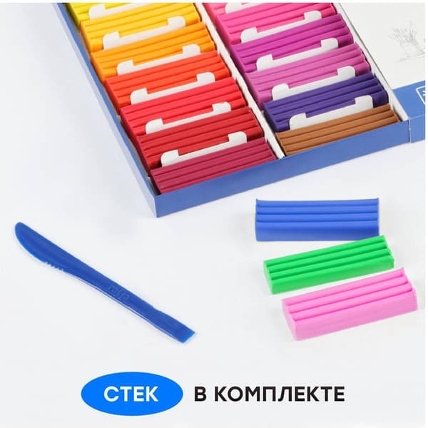 Пластилин ГАММА Классический / 281037 3