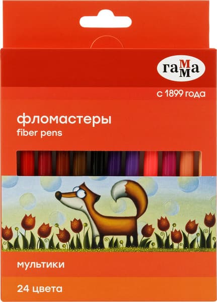 Фломастеры ГАММА Мультики / 120822_24