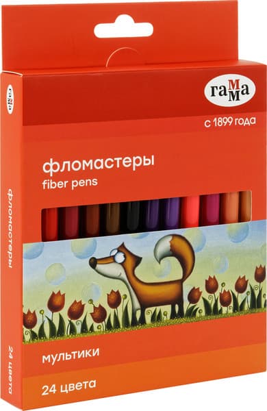 Фломастеры ГАММА Мультики / 120822_24 7