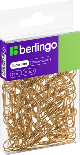 Скрепки Berlingo DBs_32100g
