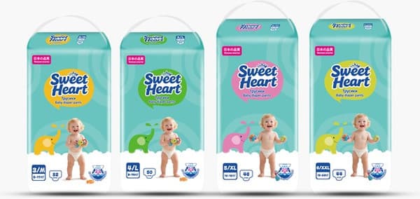 Подгузники-трусики детские Sweet Heart 15-22кг 4