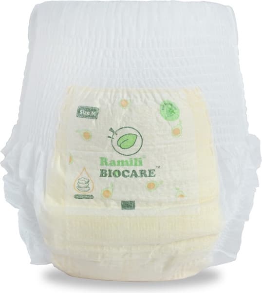 Подгузники-трусики детские Ramili Biocare Medium / MP48 2