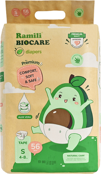 Подгузники детские Ramili Biocare Small / SD56