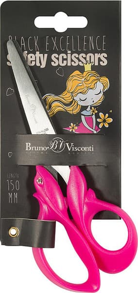Ножницы канцелярские Centrum Black Excellence. Princess / 60-0037
