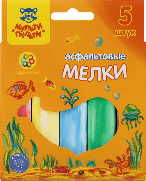 Набор мела канцелярского Мульти-пульти ЦМ_50484 4