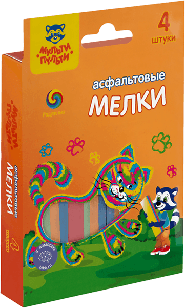 Набор мела канцелярского Мульти-пульти ЦМ_50483