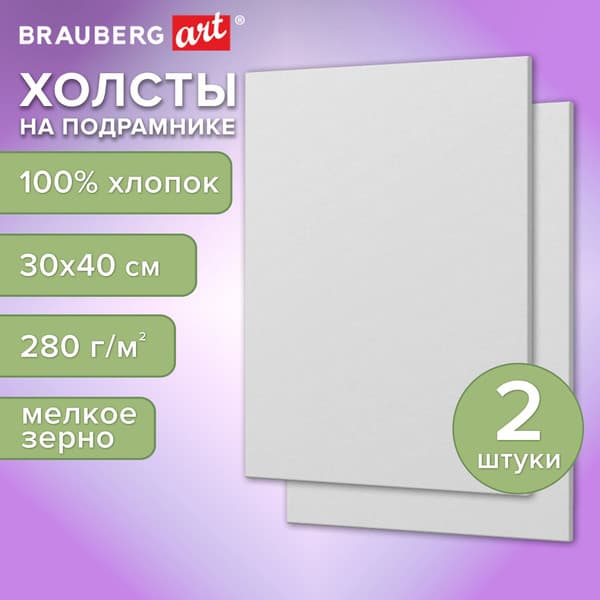 Набор холстов для рисования Brauberg Art Basic / 192672 2