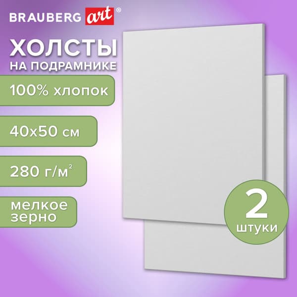 Набор холстов для рисования Brauberg Art Basic / 192673 2