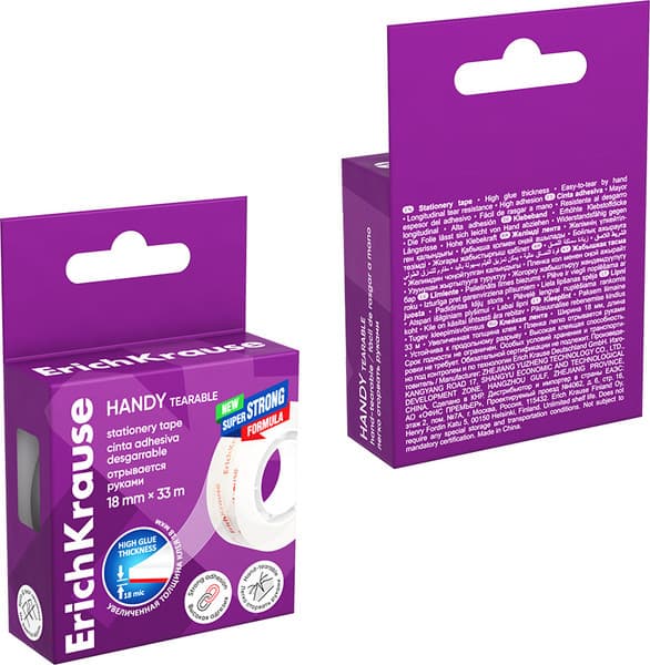 Скотч Erich Krause Handy Tearable / 58737 4