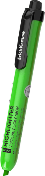 Текстовыделитель Erich Krause Visioline RV-70 Clicky Neon / 65579