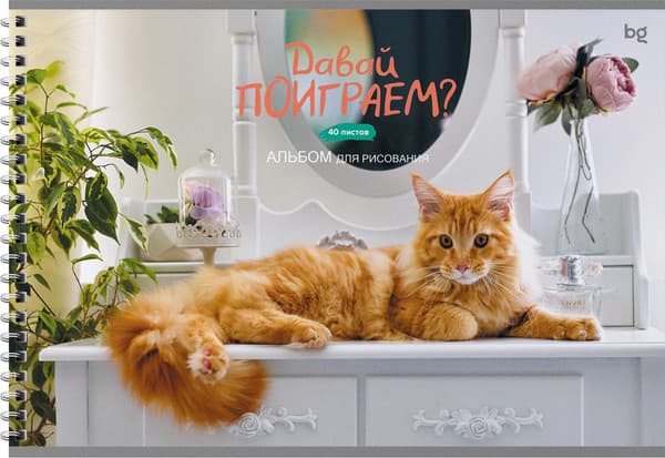 Альбом для рисования BG Домашние питомцы / АР4гр40 58158 3