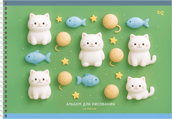 Альбом для рисования BG Игрушки / АР4гр40 06801 3