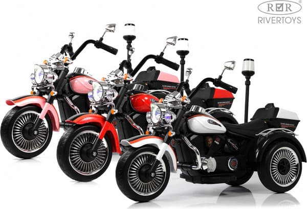 Детский мотоцикл RiverToys K003PX 10