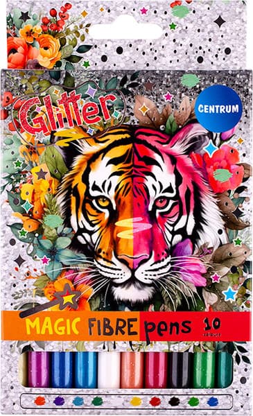 Фломастеры Centrum Glitter / 81321