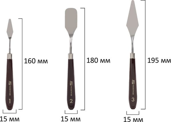 Набор мастихинов Brauberg 192683 10