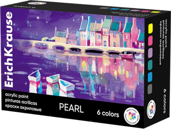 Акриловые краски Erich Krause Art Spirit Pearl / 61392
