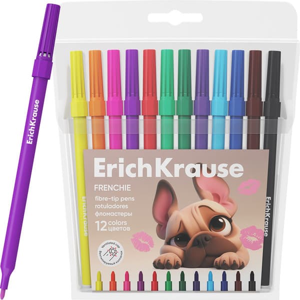 Фломастеры Erich Krause Frenchie / 65029