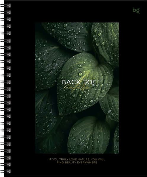 Тетрадь BG Back to nature / ТТ5гр96_лг_тф 67203