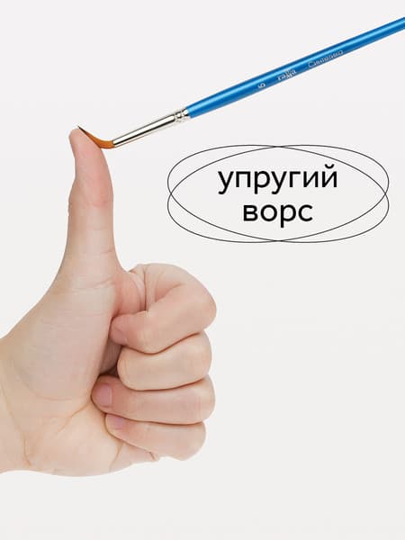 Набор кистей ГАММА Классические / 280618.11.28 5