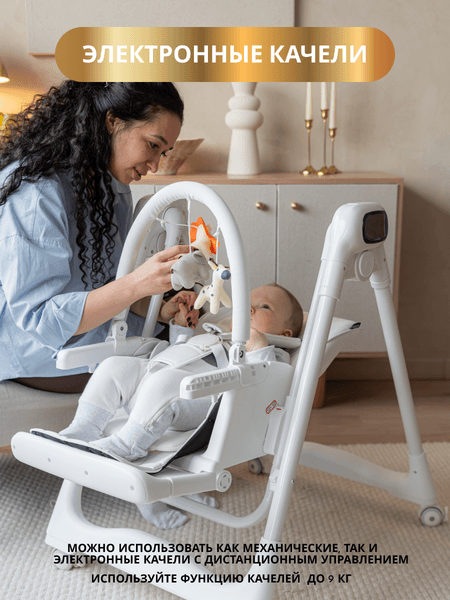 Стульчик для кормления VipBaby Polly 4в1 2