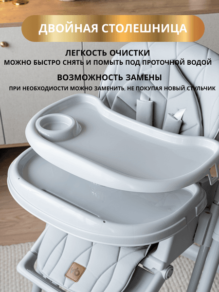 Стульчик для кормления VipBaby Polly 4в1 4