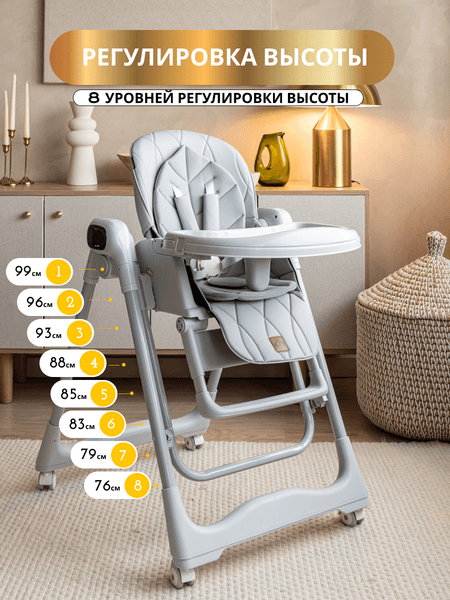Стульчик для кормления VipBaby Polly 4в1 8