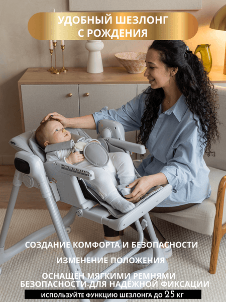 Стульчик для кормления VipBaby Polly 4в1 10