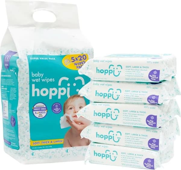 Влажные салфетки детские Hoppi HB1100 4
