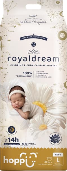 Подгузники детские Hoppi RoyalDream L 9-14кг / HB-040-L