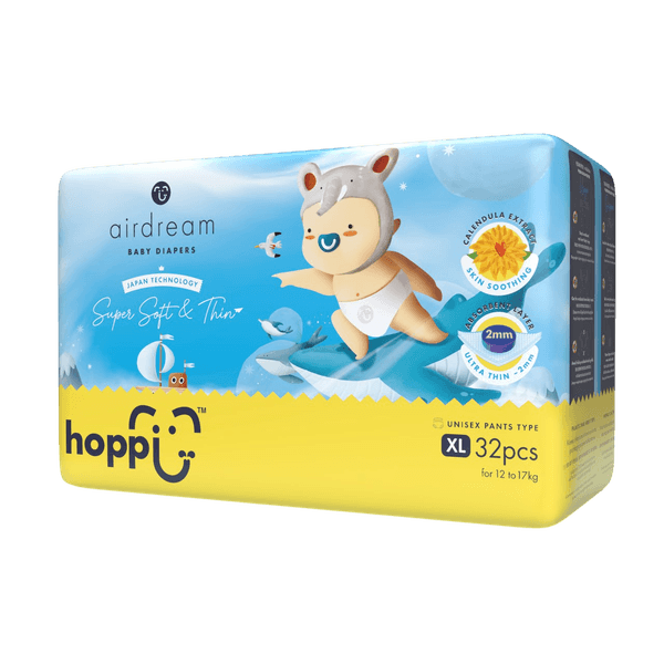 Подгузники-трусики детские Hoppi AirDream XL 12-17кг / HB-029-XL