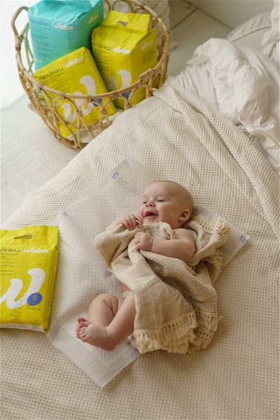 Набор пеленок одноразовых детских Wolna 45х60 / 01WL2845 2